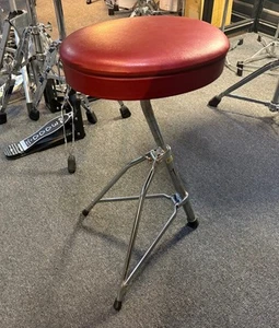 Ludwig Vintage Porto Seat Red Top Drum Throne - Picture 1 of 4