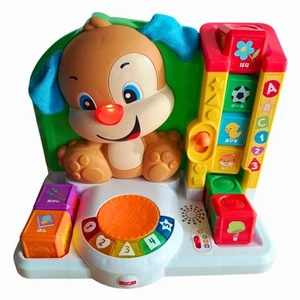 Fisher-Price Laugh & Learn Smart Puppy Toy Japanese Bilingual Version - Picture 1 of 8