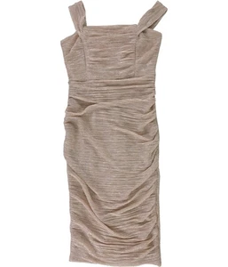 Eliza J Abito da cocktail donna scintillante, beige, 6 - Foto 1 di 2