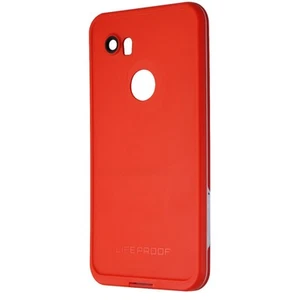 LifeProof FRE Series Protective Waterproof Case for Google Pixel 2 XL - Red - Picture 1 of 2