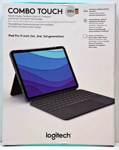 Logitech Combo Touch Tastaturhülle für 11 Zoll Apple iPad Pro 1./2./3. Gen (OVP) - Bild 1 von 21