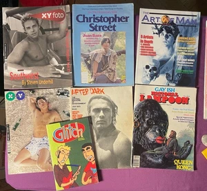 GAY: Wildcard of the Week 1 - ASSORTED GAY & RELATED MAGAZINES incl.  XY foto - Picture 1 of 1