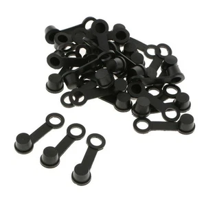 Grease Cap Brake Bleeder Screw Cap Spare Parts 20/30/40x Black Grease Zerk - Photo 1/31
