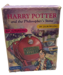 Harry Potter Philosophers Stone Audiobook 6x Cassettes ABC 2000 - Picture 1 of 6