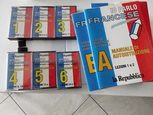 Corso completo di francese con audiocassette (ideale per collezionisti) - Foto 1 di 5