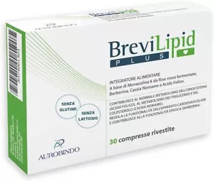 Brevilipid Plus Integratore Per Il Colesterolo 30 Compresse - Foto 1 di 1