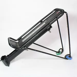Vintage Bicycle Rack Rear Seatpost Blackburn Quick Release Aluminum Black - Picture 1 of 4