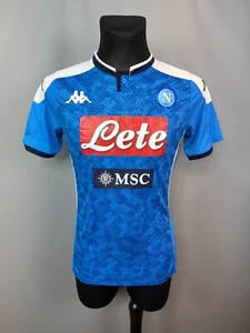 NAPOLI 2019 2020 HOME SHIRT FOOTBALL SOCCER JERSEY KAPPA WOMEN 304NW80 SIZE L - Picture 1 of 13