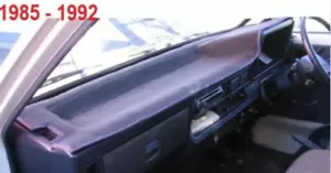 DARK GREY DASH MAT, DASHMAT, DASHBOARD COVER FIT TOYOTA LITEACE 1985-1989 RHD - Picture 1 of 5