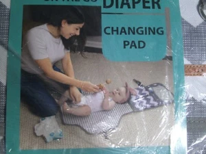 Baby Portable Diaper Changing Pad, Waterproof Travel Changing Mat Station, - Picture 1 of 3