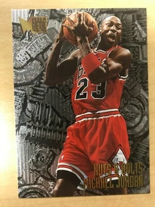 1995-96 Fleer Metal Nuts & Bolts #212 Michael Jordan Chicago Bulls - Picture 1 of 2