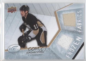 2008-09 Upper Deck Ice Frozen Fabrics Jordan Staal #ST