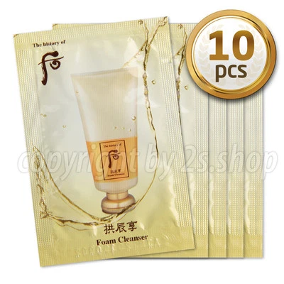 The History of Whoo Gongjinhyang Foam Cleanser 2ml x 10pcs