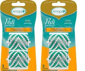 Amope Pedi Perfect Electronic Foot File Exfoliating Refills, 4-pack - Picture 1 of 1