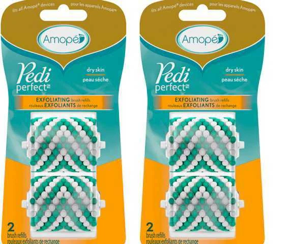 Amope Pedi Perfect Electronic Foot File Exfoliating Refills, 4-pack - Image 1 of 1