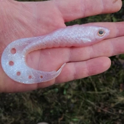 Kunstköder , Gummiköder /Vladimir-Twister 12 cm , Farbe H - Bild 1 von 3