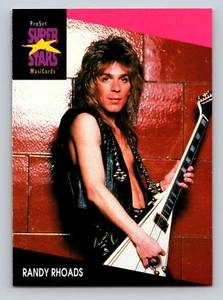 1991 Proset Superstars MusiCards #226 Randy Rhoads Trading Card Classic Rock - Picture 1 of 2