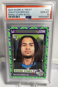 2024 Panini Score-A-Treat Rising Stars Bats Jonathon Brooks #30 RC PSA 10 - Picture 1 of 2