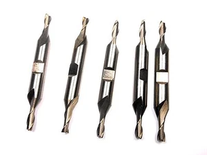 Double Square End Mills 3/16" 2FL HSS 3/8" x 7/16"x 3-1/8" (5 Pcs) - Picture 1 of 1