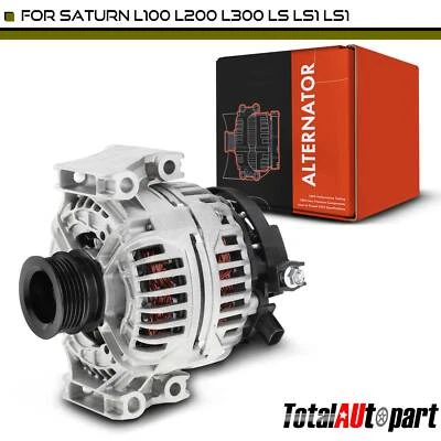 Alternator for Saturn L100 L200 LS LW1 Vue L4 2.2L 120A 12V CW 5 Groove Pulley - Image 1 of 4
