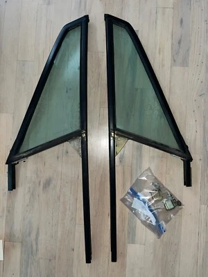 Marcos de puerta convertibles originales Porsche 911 912 930 Targa con ventanas tintadas Foto 1 de 4