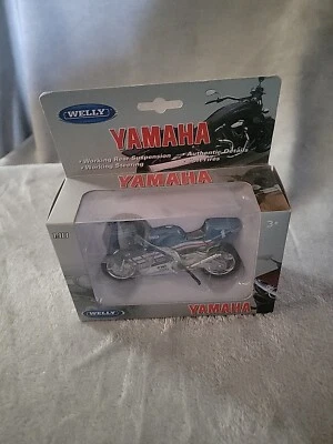 Welly 1994 Yamaha TZ250M Factory Racing Bike Motorcycle Diecast Model Toy 1/18 - Image 1 of 4