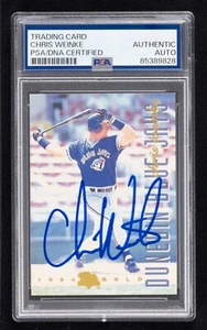 Chris Weinke Signed 1994 Classic Best Gold Card #60 (PSA) Dunedin Blue Jays Auto - Picture 1 of 2