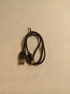 Câble USB C vers USB A 2 pieds noir - Photo 1 sur 1