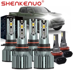 For Nissan Maxima 2008 - 9005+9005 LED Headlight + H11 Fog Light Bulbs Combo Kit - Bild 1 von 15