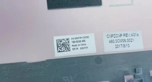 Dell Inspiron 7570 7580 Laptop LCD Rear Cover 0G3CRP 0X9TYP - Picture 1 of 4
