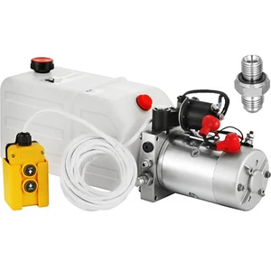 VEVOR Pompe Hydraulique 2000 W 180 Bar Effet Unique Réservoir Voiture 3200 PSI - Imagen 1 de 12