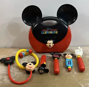 Disney Mickey Mouse Club House Doctor Set Playset Lights up and Talks - Picture 1 of 7