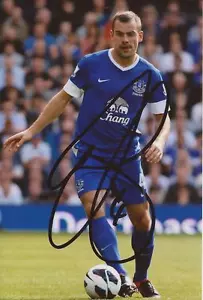 EVERTON: DARRON GIBSON SIGNED 6x4 ACTION PHOTO+COA - Picture 1 of 1