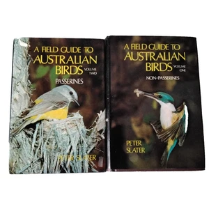 Australian birds a field guide volume one and two 1979 Hardback with dustcover - Picture 1 of 12