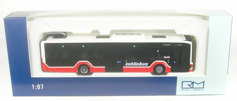 MAN Lion's City 12 ´18 ZuklinBus (AT) Linea: 56 B Ziel: Hietzing 1:87 Rietze - Immagine 1 di 1