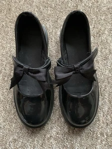 Dr Marten Maccy II Mary Jane Schuhe UK 5 / 5,5 EU 38 Schwarz Lackleder Smart - Bild 1 von 9