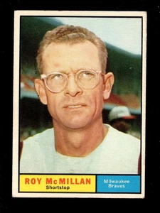 1961 TOPPS #465 ROY McMILLAN BRAVES - Picture 1 of 2
