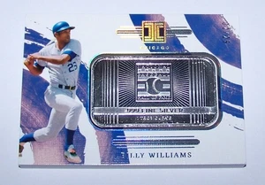 BILLY WILLIAMS #4 - 2024 Panini Impeccable 1oz .999 Silver HOF Bar MLB /25 CUBS - Picture 1 of 4