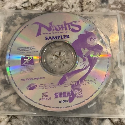 Disco Nights Into Dreams RARO Sampler (Sega Saturn, 1996) Foto 1 de 2