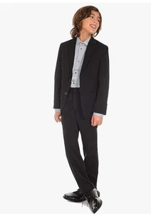 EUC Calvin Klein Boys' 2-Piece Formal Suit Set SZ 18 $150 Retail Homecoming Prom - Picture 1 of 6