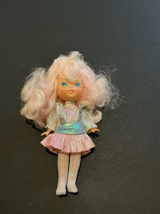 Vintage Hasbro Moon Dreamers Girl Puppe 1986 rosa Haare Kristall Stern - Bild 1 von 7