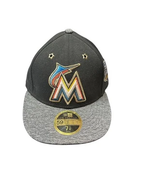 New Era Miami Marlins 2016 All Star Game Fitted Hat Men's Size 7 1/4 Low Profile - Image 1 of 3