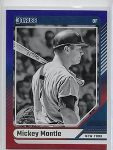 2024 Donruss Mickey Mantle Red and Blue #7 Card Yankees - Bild 1 von 2