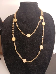 Ro Do Collection Rosemary G Necklace Saks Sweater Long Necklace Citrine... - Picture 1 of 7