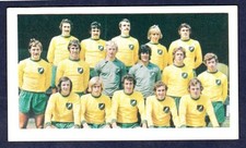 DAILY MIRROR 1971/72 STAR SOCCER SIDES-MIRRORCARD-#35-NORWICH CITY