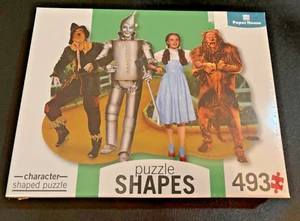 The Wizard Of Oz ~UNIQUE ~ Character Shaped- 493 Piece Jigsaw Puzzle ~ NEW  - Picture 1 of 4