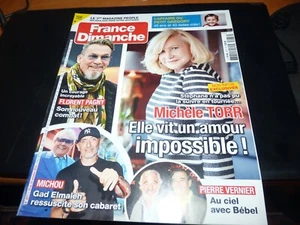 Revue "FRANCE DIMANCHE N°4077 - 2024" Michele TORR, Florent PAGNY, Michou - Picture 1 of 1