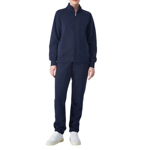 Champion Tuta Da Donna In Felpa Jacquard Con Bande Decorative Blu Taglia S Co... - Foto 1 di 4