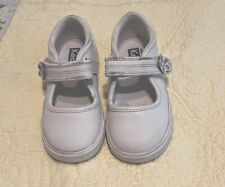 Keds Little Kids Toddler Girls Leather White Mary Jane Sneaker Shoes 7.5M