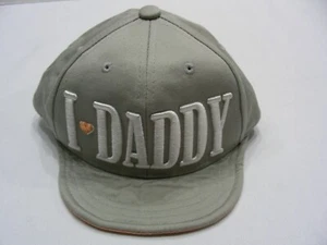 I LOVE DADDY - BUBA - KID'S MEDIUM SIZE (49CM) ADJUSTABLE CADET STYLE CAP HAT! - Picture 1 of 10